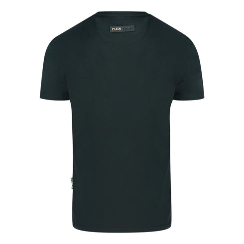 Philipp Plein Sport Block Gold Logo Black T Shirt